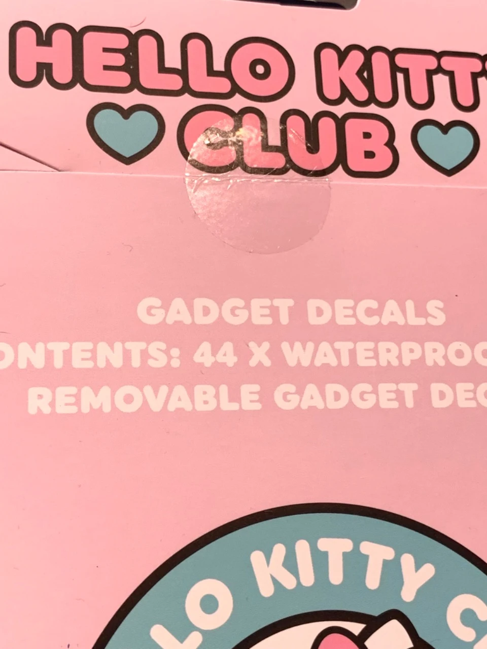 Lote 44 adesivos autocolantes Hello Kitty Club Sanrio – photo 3